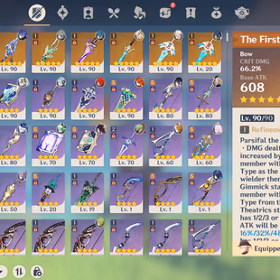 EU - AR60 - 40 Legend - Furina C1 - Yelan C1 - Mona C3 - Keqing C2 - Tighnari C1 - Diluc C1 - Image 2