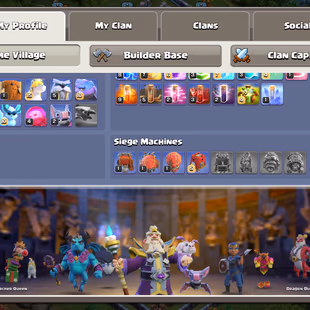 💥 DEFENCE MAX-6 EPICS MAX[SB-MM-FA-FB-EB-RS-ALL MAX]MAX HEROES[71-74-80-26(WARDEN MAX💥80)]-STRONG TROOPS-BEST DEAL - Image 5