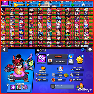 ✅CR and BS 98 Brawlers Max] ✅[CR 15 Evolutions] [8 Years Old ID] [40 Max] [10K Trophy] [1 Hero Unlocked] [94 Emotes] - Image 3