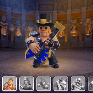 TH 17 4 HERO MAX || HEROES 100-100-65-75-50 || 2188 WAR STARS | HIGH EPIC EQUIPMENT | 8 HERO SKIN - Image 7
