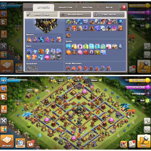 [FLASH SALE]😁SUPERB COC ACC |TH17 SEMI MAX | 59-53-42-43-26-4 HEROES |13 EPIC EQUIPMENT|FREE RENAME INSTANT DELIVERY 🚚 - Image 1