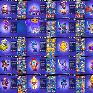 24k | 70 BRAWLERS | 3 MECHA MORTIS | GOLD COLT | MECHA CROW | CONY MAX | SANDY KOYA | HOT ROD BROCK | PAGEQUIT TARA - Image 1