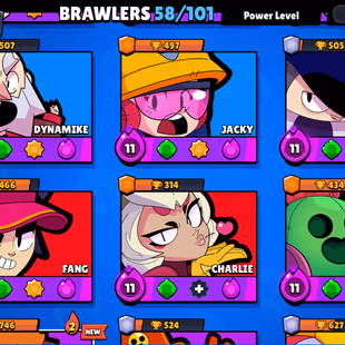  🔥21350 Trophy!2 BUFFY🔥(COLT BULL)  | 85  SKIN  |   15 MAX  |  15  HYPER  | NC-FREE  |  58 BRAWL  |  5 x lvl-10- P24 - Image 5