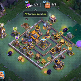 🔥12350 Gems🔥 || Th18 || 2074 Cwl Medals || High Epic Equipment || Heroes 82-89-61-69-43 || 6 Builders || Mc Free - Image 8