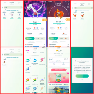 🎯LVL 34 | 46 LEGENDARY  | 9 SHINY  | 106 TRADEABLE 🔁 | 1 HUNDO  | 1 LUGIA/ RARE COLLECTION ACCT | INSTANT - Image 6