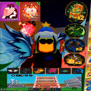 [💎 7 PERM FRUITS 💎]CRIMSON EMPYREAN KITSUNE (RARE IN MARKET)  |  DARK BLADE | STEAL A BRAINROTS ACCOUNT (FREE) HIGH VA - Image 2