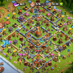 TH16 MAX HIGH XP246|HERO MAX 95-95-80-70-45|MEDALS 2111 |MAGIC ITEMS FULL|STRONG DEFENSE |CN500|EQUIPMENT EPIC|9 SKIN-FD - Image 2