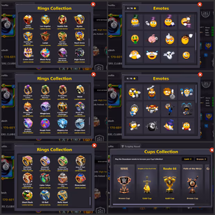 6 DIGIT LUXURY ACCOUNT | Level 224 | 14 Billion Coins | CCP 72 | Miniclip Unlimited Pass | Fresh Status - Image 3