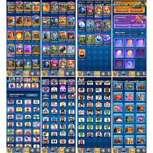 ⚡LV 64 - 39 EVO CARD⚡ ARENA 26 | TROPHIES 10515 | EMOTE 101 | 3 CARD MAX - 22 LV 15 - 90 LV 14 | 3 HERO | 22 TOWER COLL - Image 1