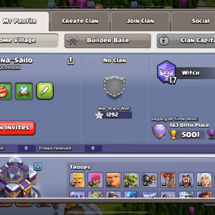 🔥RARE RED GIFTS💎LEGEND ATB - TOWNHALL 15 - 62-83-60-60-32 HERO - RENAME 1K - 1100 GEMS - 1300 WWS - CHEAP - AVAILABLE  - Image 4