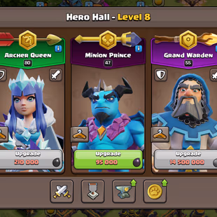 || MAX TH-14 || HEROES 80-80-55-30 | EPIC SB-FA-AF-FB MAX | 640 CWL MADELS | 900 WARSTARS | BH-9 - Image 6