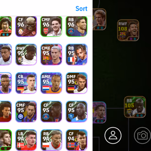 3267+ Team I Messi 108 I Ronaldo 107 I Bale 107 I Buffon 106 I Thuram 105 I Lahm 105 I Koller 104 I Pele 108 I Ronaldinh - Image 4