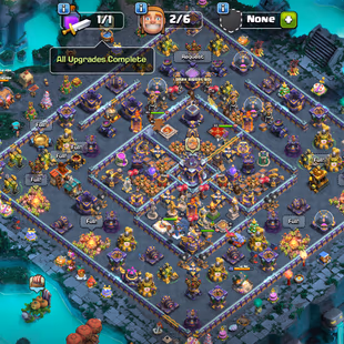 R.FIRE EPIC--11K-GEMS--RARE || TH15 100% MAXED--NICE SKINS--SCENERY || 3600-WS--238-XP--FULL ITEMS || BEST DEAL - Image 1