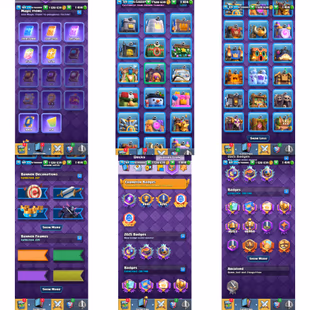 XP-69! RARE KT-15! 116X MAX CARDS[85X ELITES]! EVO-33! CRL-18 AND 19 WINS! GT-284 AND 585! 274 EMOTES! GR-441 821 1092! - Image 5