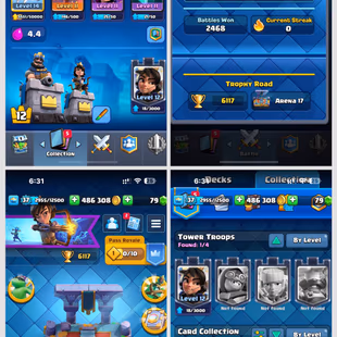 LEV 37 ACCT 1 EVO CARD 1 MAX CARD 8 YEAR OLD ACC 6117 TROPHIES KT 12 ARENA 17 FREE RENAME CHEAP INSTANT DELIVERY GUARANT - Image 2