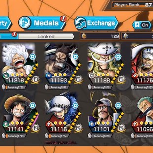Vip Acc-HB 85-Roger V1 Boot 4-8 Ex(Luffy Gear 5-Snake-White Beard-Kid Law-Shank V4-Akainu-Kaido)-SUP167%-Good Medal-KC19 - Image 3