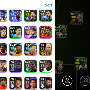 3266+ Team I Messi 108 I Bale 107 I Rumenggie 105 I Cruyff 106 I Nedved 105 I Maldini 105 I Thuram 105 I Baresi 105 I Ca - Image 6