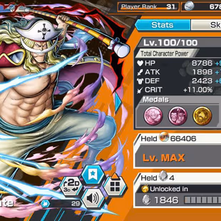 BR571-IOS+Android-6 Ex Meta(Kizaru+Shank v4+Roger v2+Shank v3+White Beard+Yamato)+Good Medal Support 152+Issho Max - Image 5