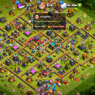 FULLY MAXED TH14  FULL MAX HEROES  FULLY STACKED MAGIC ITEMS | GOOD EPI EQUIPMENTS | NAME CHANGE AVAILABLE | INSTANT - Image 1