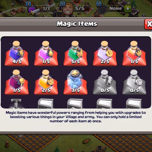 COC | 13 TH | 153 LVL 💎 1682 TROPHIES | 89 GEMS |  MAGIC ITEMS |  FULL ACCESS | GIFT 🎁 - Image 4