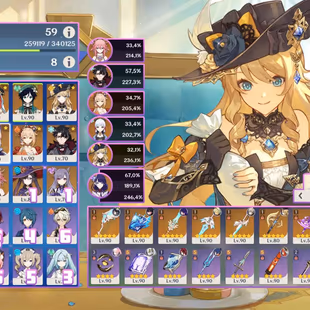 R297-ASIA-AR59-Navia-Wriothesley-Dehya-Nahida-Nilou-Yae Miko-Kokomi-Raiden-Yoimiya-Ayaka-Zhongli-Venti-Qiqi-Mona-Keqing - Image 1