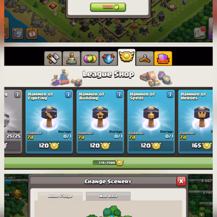 TH 17 Max ID | 4x Heroes Max 🔥6x Epic Max [G.G-M.M-F.A-F.B-E.B-R.S] 🔥High War Star 5000 | 22x Heroes Skin | Instant - Image 6