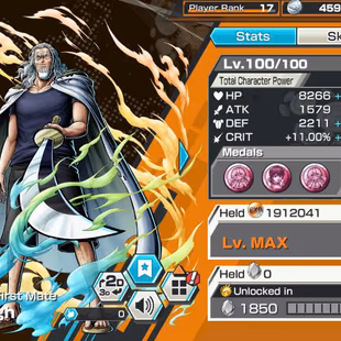 BR569-IOS+Android-5 Ex Meta Max(Kizaru+Kuzan+Zephyr+Kaido v2+Big Mom)+Good Medal+Support 141+Koby Max+Pacifista Max - Image 7