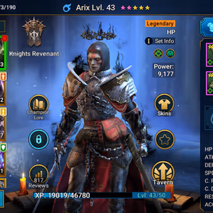 Lv 28 - 872,86K POW - 1 Mythic Galleus Bloodcrest - 18 Legends (Wukong - Arix - Wanderer - Leminisi - Ninja - ... 424 My - Image 4