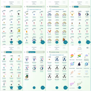 1768 LV46 GMax Machamp GMax Lapras GMax Snorlax GMax Rilaboom Shiny: Mega Heracross, necrozma, giratina origin+altered - Image 6