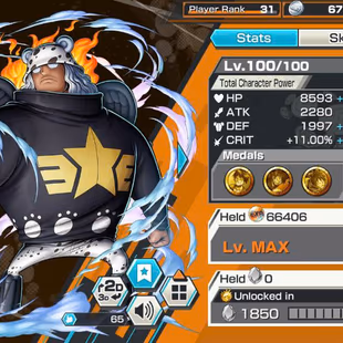 BR571-IOS+Android-6 Ex Meta(Kizaru+Shank v4+Roger v2+Shank v3+White Beard+Yamato)+Good Medal Support 152+Issho Max - Image 8