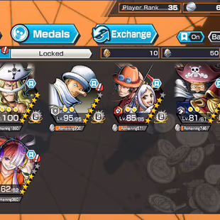 BR217-Hyber 8-6 Ex Meta(Luffy Gear 5+White Beard+Roger V2+Yamata Ace+Kid Law)+SUP 145%+Good Medal+New Uta+Kaku+Rayleigh - Image 1