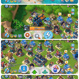 Premium Account-Level[64]-Vp[1226]-HeadQuarter[24]-Hero[23-19-15-10-9]-Sculptor[9]-Gunboat 23[8x]-Submarine[9]. - Image 2