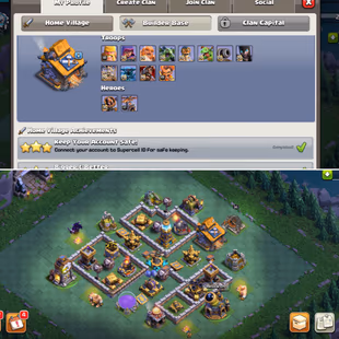 TH17 ||| heroes: 90-90-70-69-42 ||| 914 GEMS ||| 502 MEDAL - Image 4