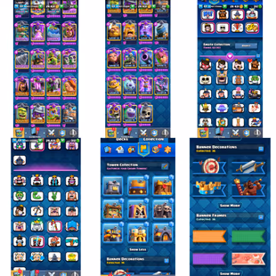 XP-64! KT-15! 53X CARDS ELITES! EVOLUTION-25! EMOTES-62! 12490 TROPHIES! FAST DELIVERY - Image 3
