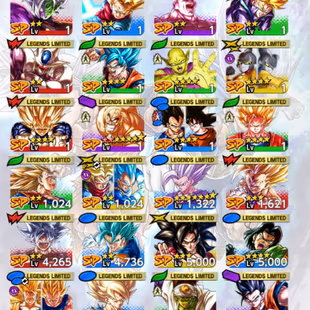 D735-IOS+Android-Goku Saga Full Red Star+Team Saga+31 Legends Limited+Vegeta Saga+SS2 Goku+Nappa+Namek Goku+Gammar - Image 3
