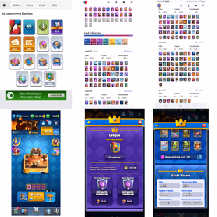 XP-65! KT-15! 111X MAX CARDS[50X ELITES]! EVOS-22! 213 EMOTES INC ULTIMATE CHAMPION! 14550 TROPHIES! INSTANT DELIVERY - Image 2