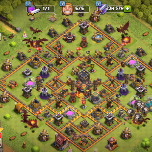 [MAX TH10 ] | 106 XP | MAGIC ITEMS | 1,568 GEMS | HERO'S 40-40-20  | 1500  GEMS RENAME | QUICK DELIVERY - Image 2