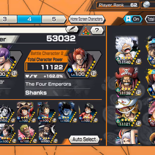 HB 65-9 Ex Max(Gear 5-Roger v2-Roger V1-Shank Blue-Yamato-Kaido-Big Mom-Oden-Akainu)-SUP162%-Good Medal-Many BF Max-KC14 - Image 2