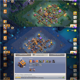 🔥XP 189!TH 15 PREMIUM🔥HEROS:55-53-43-23-17!MAX DEFIANCE!GOLDEN WALLS!VERY STRONG TROOPS! INSTANT DELIVERY!BEST PRICE  - Image 4