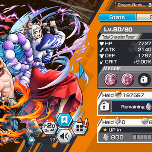 IOS-Android-3 Ex(Akainu Boot 4-Zoro-Yamato Ace)-Good Medal-SP 157%-Good BF(Kid oni-Sanji-Sentomaru-Zoro)-HP718 - Image 5