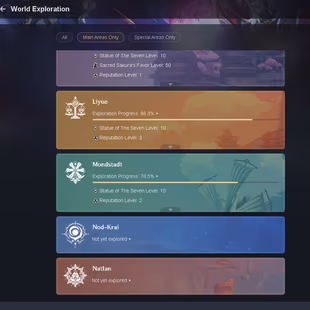 AR53 | ASIA [MALE] C3R1 Neuvillette + Arlecchino + Zhongli + Jean + Tighnari + Dehya + Keqing | Tome of Eternal Flow - Image 7