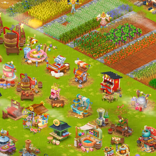 🌟 LUXURY LEVEL: 140 🌟 CHEAPEST AND DECORATED HAY DAY PREMIUM ACCOUNT || BARN: 1300 || SILO:1050 || INSTANT DELIVERY - Image 3