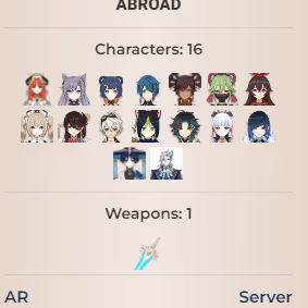 R156-SEVER AMERICE-AR55-Neuvillette-Wanderer-Yelan-Xiao-Nilou-Keqing-Xingqiu-Xinyan-Barbara-Beidou - Image 1