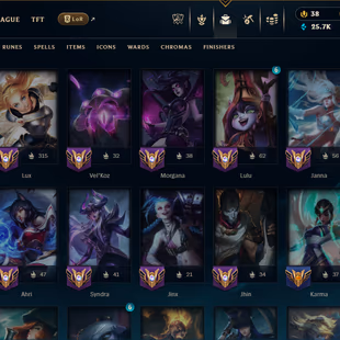 [BR] 268 Skins | 5 Ultimate Skins | Gold IV | All Champions | Level 589 | Instant Delivery - Image 4