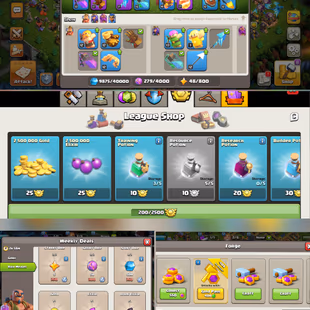 C011 TH14 SCENERY3 DARK AGES.PIXEL. JUNGLE - XP198 - 247 GEMS - CN 1000 GEMS - 4 HEROES PIXEL SET SKINS - Image 6