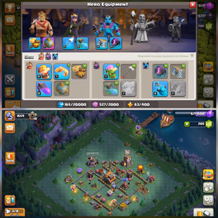 [MAX TH10] | 87 XP | MAGIC ITEMS | HERO LEVELS 40-40-20 | FREE GEMS RENAME | SPIKEY BALL | QUICK DELIVERY - Image 5