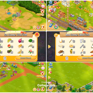 Exclusive Farm-Level[113]-Barn Storage[3350]-Silo Storage[3200]-Land Permit Open-Slightly Decorated-Town Animal[10x]. - Image 2