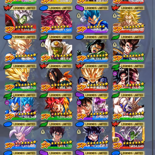 D788-IOS+Android-Vip Meta Account-9 UL(SS Goku+Frieza+SS4 Gogeta+Majin+Turles+Super Vegeta)+62 Legends+Vip Equipment - Image 5