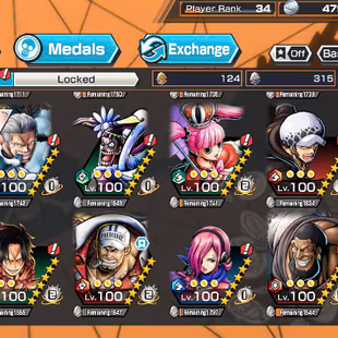IOS-Android-7 Ex(S-Snake-Roger V1-Zoro-Luffy-Akainu-Black Beard-Oden)-S-Hawk-Karasu-Ben-Support 149%-Good Medal-BR152 - Image 5