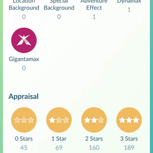 19 SHINY LEGENDARY || LEVEL 41 [] LEGENDARY 87 [] SHINY 124 [] POKEMON 540 [] 13 COSTUME [] 76 PERFECT - Image 4